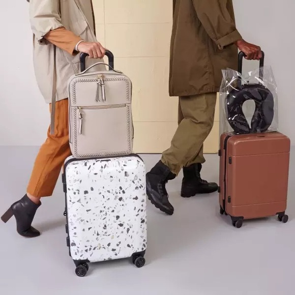 🎉LAST PIECE🎉Calpak Terrazzo 20in Carry-On Luggage Terrazzo - Picture 11 of 16